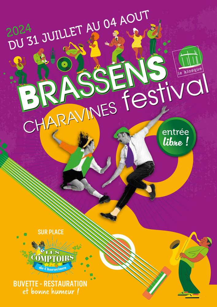 AFFICHE BRASSENS24 R 1